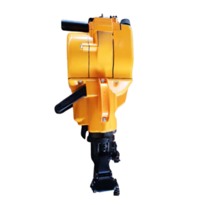 Petrol jackhammer used for construction, roadwork and demolition